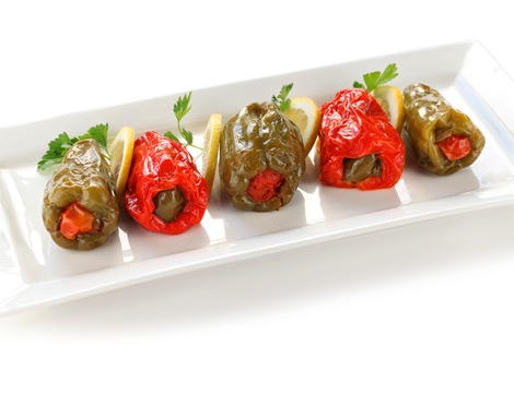 İki Farklı İç Harçla Zeytinyağlı Dolma Tarifleri