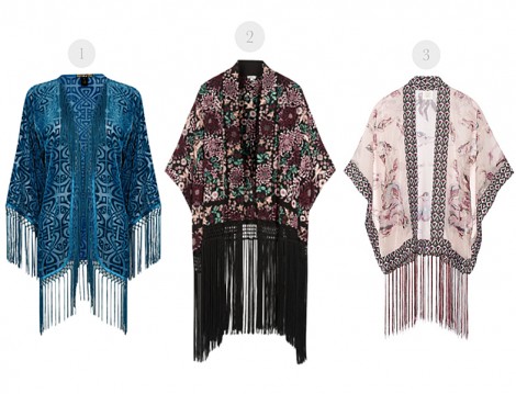 Püsküllü Kimono Modelleri