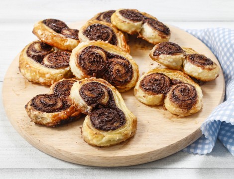 Çikolatalı Palmier Kurabiye Tarifi