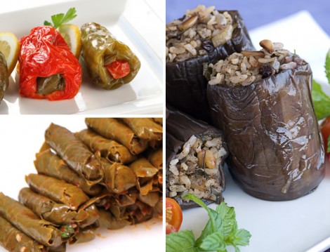 İki Farklı İç Harçla Zeytinyağlı Dolma Tarifleri 