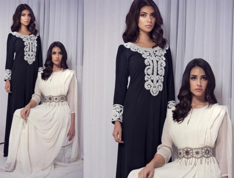 2015 Tesettür Kına Gecesi Elbise ve Kaftan Modelleri