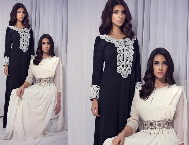 2015 Tesettür Kına Gecesi Elbise ve Kaftan Modelleri