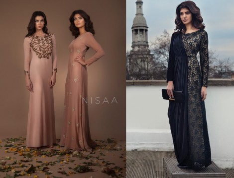 2015 Tesettür Kına Gecesi Elbise ve Kaftan Modelleri