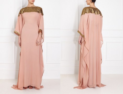 2015 Tesettür Kına Gecesi Elbise ve Kaftan Modelleri