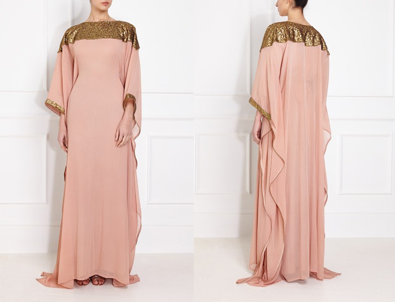 2015 Tesettür Kına Gecesi Elbise ve Kaftan Modelleri