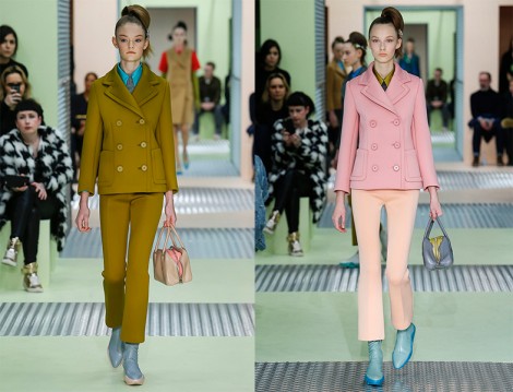 Prada 2015 Sonbahar Kış Koleksiyonuada 2015 Sonbahar Kış Koleksiyonu