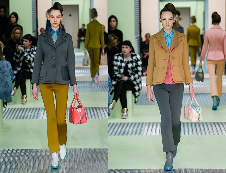 Prada 2015 Sonbahar Kış Koleksiyonuada 2015 Sonbahar Kış Koleksiyonu