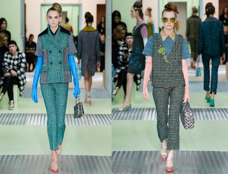 Prada 2015 Sonbahar Kış Koleksiyonuada 2015 Sonbahar Kış Koleksiyonu