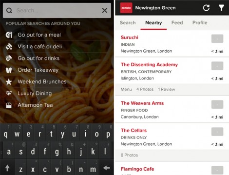 En Çok İndirilen iPhone Uygulaması Zomatao