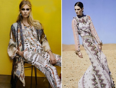 Etro Modelleriyle Bohem Tarzı Kombinler 