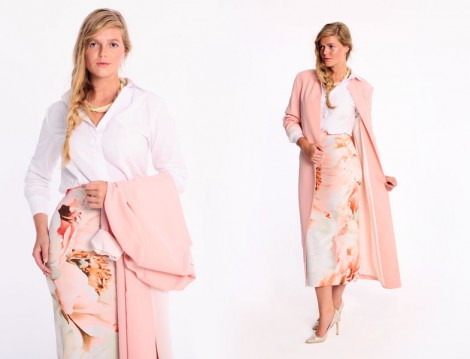 Merve Dağlı for Ladies 2015 Yaz Büyük Beden Tesettür Modelleri