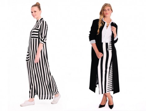 Merve Dağlı for Ladies 2015 Yaz Büyük Beden Tesettür Modelleri