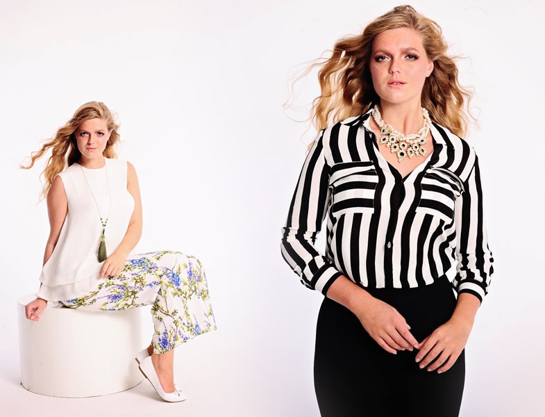 Merve Dağlı for Ladies 2015 Yaz Büyük Beden Tesettür Modelleri