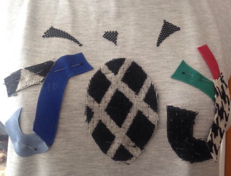 Patchwork Yöntemiyle Basic T-shirtü Kendin Yap 