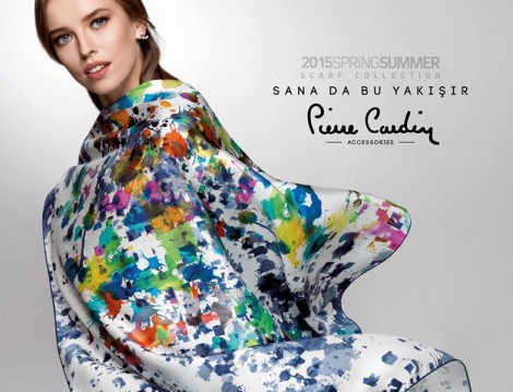 Pierre Cardin Eşarp 2015 Yaz Koleksiyonu