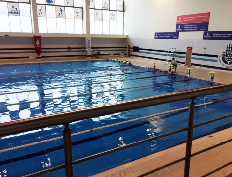 İstanbul'daki Olimpik Havuzlar Hidayet Türkoğlu