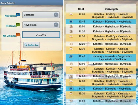 Şehir Hatları Mobil Uygulamaları