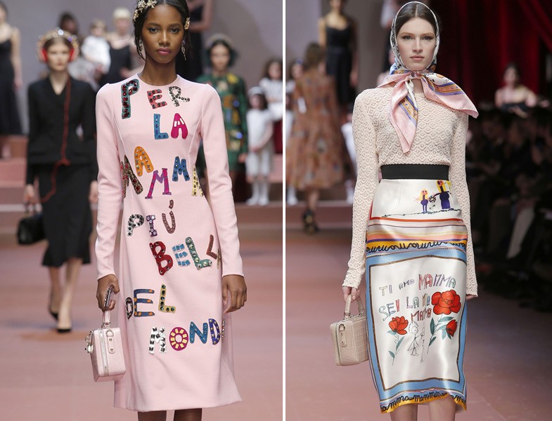 Dolce Gabbana 2015-2016 Sonbahar Kış