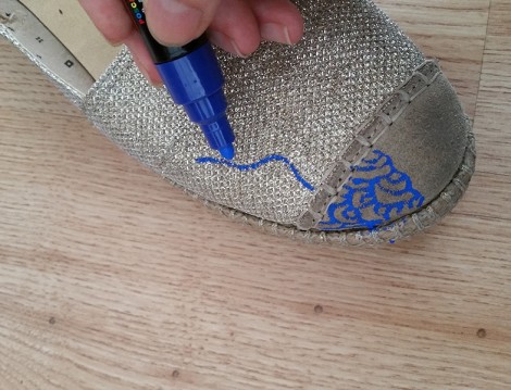 Eski Ayakkabılarınızı Zentangle Modasıyla Yenileyin