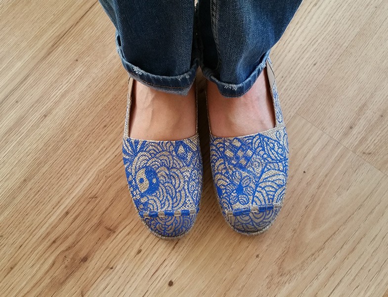 Eski Ayakkabılarınızı Zentangle Modasıyla Yenileyin