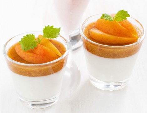 Kayısı Soslu Soğuk Tatlı Tarifi