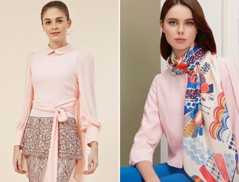 Pembe Gömlek ve  Bluz Modelleri