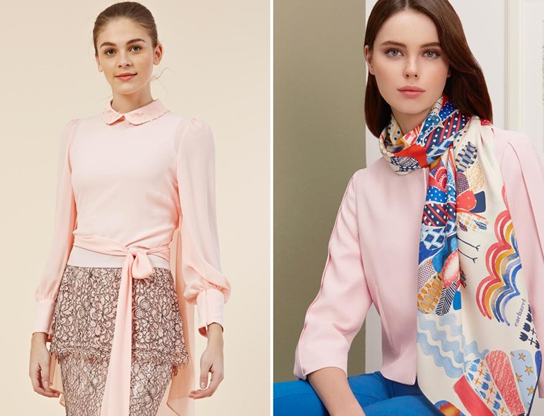 Pembe Gömlek ve Bluz Modelleri