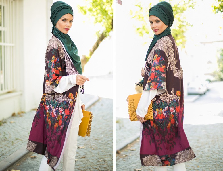Refka Tesettür Kimono Modeli
