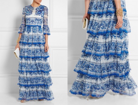 Çini Deseni Modası Dolce Gabbana
