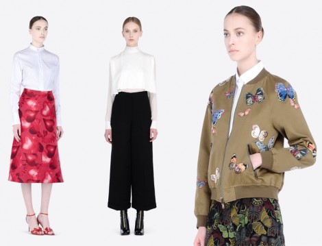 Valentino 2015-16 Sonbahar Kış Beyaz Gömlek Modelleri