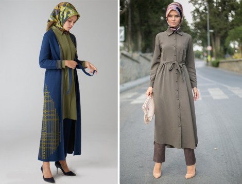 30 Yaşa Öze Tesettür Giyim Modelleri