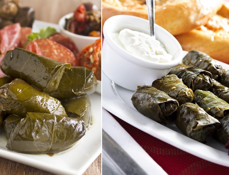 Etli Kara Lahana ve Yaprak Dolması Tarifi