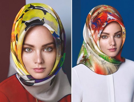 Narin Eşarp - Aker Eşarp Modelleri