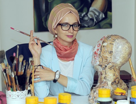 Ressam Fatma Zeynep Çilek İle Şiirsel Söyleşi