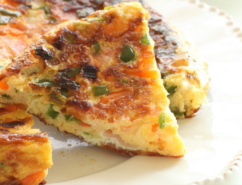 Sebzeli Omlet Tarifi