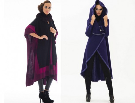 İnvee Triko Pelerin Modelleri