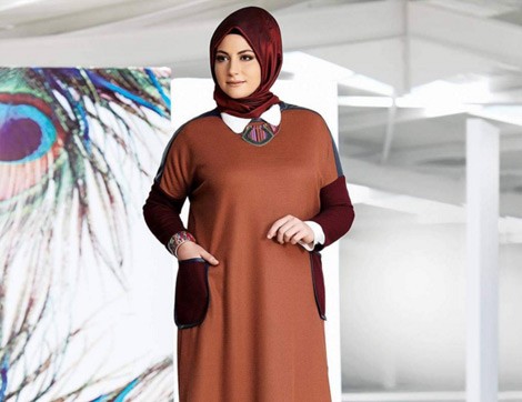 Sezonun En Güzel Büyük Beden Tesettür Giyim Modelleri