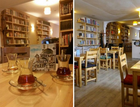 Alkolsüz Mekanlar Hermes Kitap Cafe Fatih