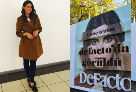 Buse Terim For DeFacto Koleksiyonu
