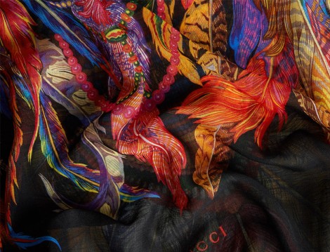 Gucci 2016 Eşarp ve Şal Modelleri 