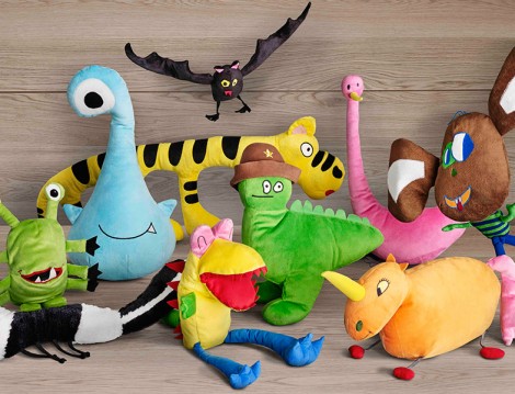 IKEA'da Çocukların Çizimleri Oyuncağa Dönüşüyor