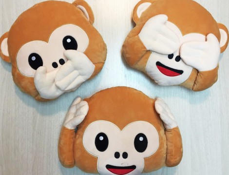 Utangaç Maymun Emoji