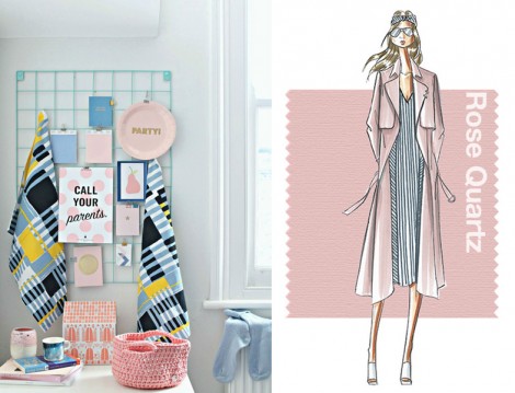 2016 Moda Renkleri Pantone Dingin Mavi ve Kuvars Pembesi