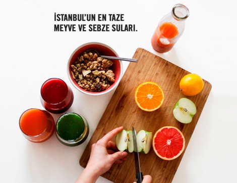 JÜS; Soğuk Preslenmiş Sebze ve Meyve Suyu