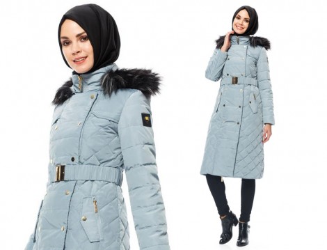 Kayra Uzun Şişme Mont Modeli 