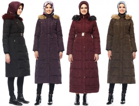 Kayra Uzun Şişme Mont Modeli 