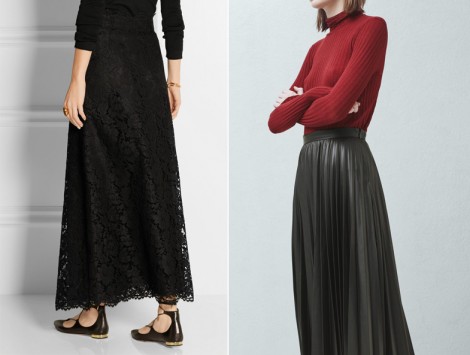 Mango Uzun Etek Modeli 2016