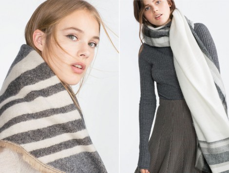 Zara Battaniye Şal Modelleri 2016