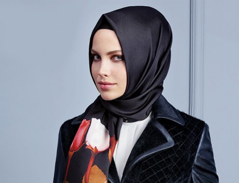 Siyah Tesettür Giyim 2016