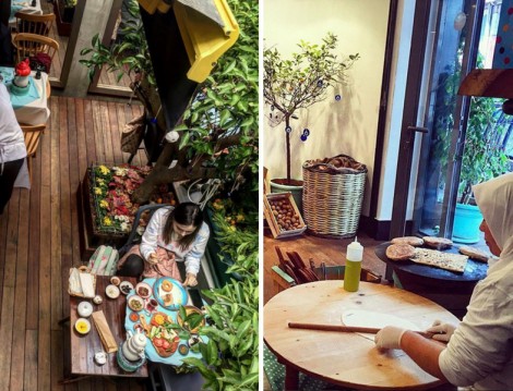 Alkolsüz Mekanlar Bazlama Kahvaltı Brunch Nişantaşı
